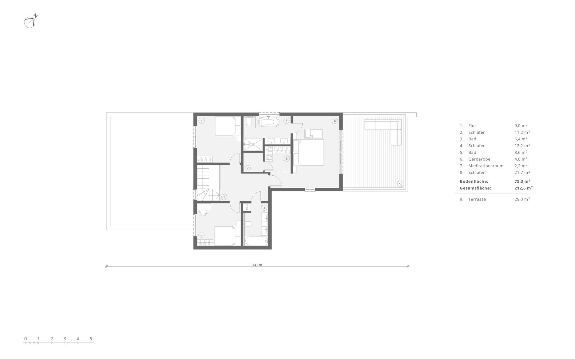einstögises haus 213 m2