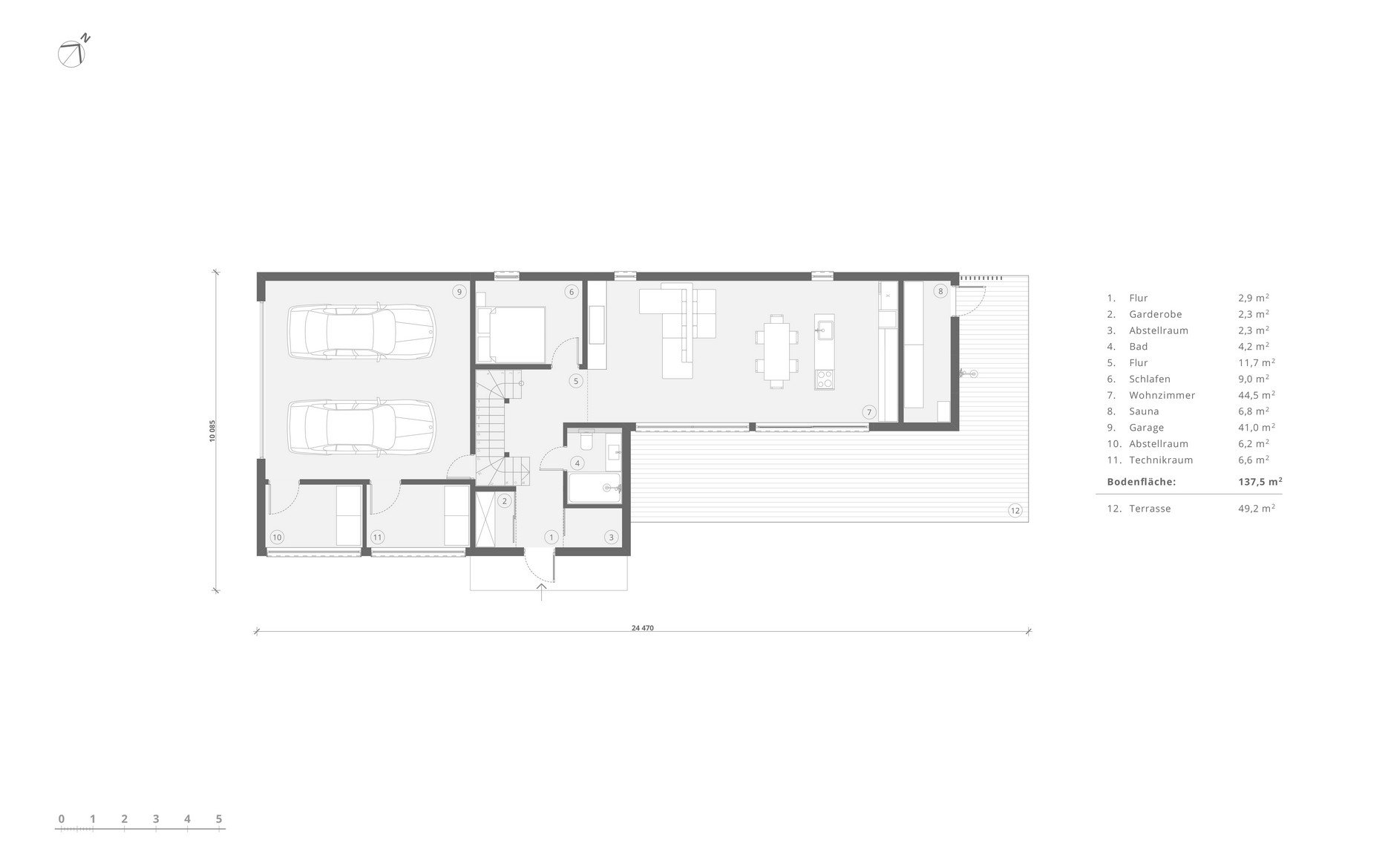 einstögises haus 213 m2
