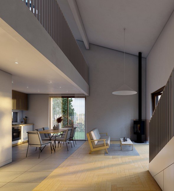 Zweistöckiges Haus  102 m2