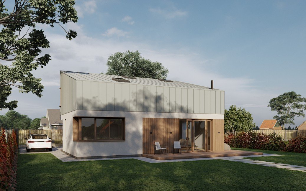 Zweistöckiges Haus  102 m2