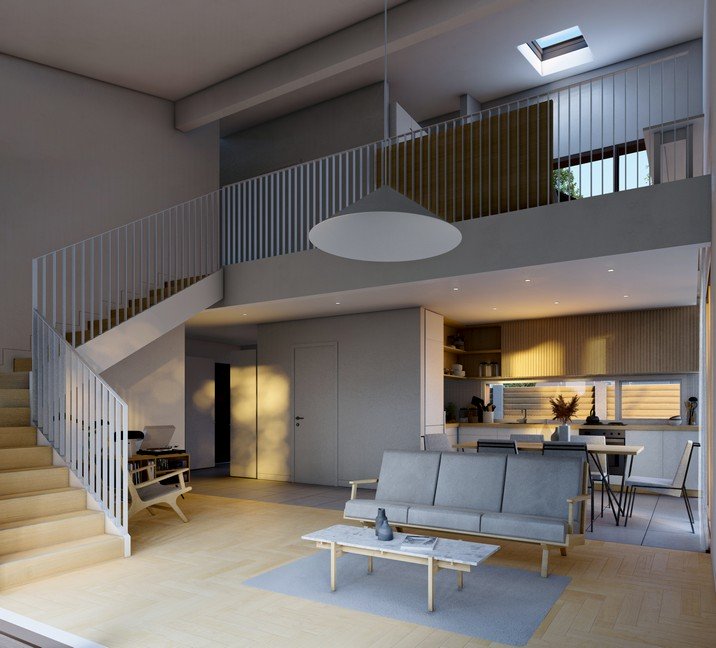 Zweistöckiges Haus  102 m2